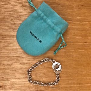 Authentic Tiffany & Co Silver Interlace Bracelet